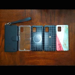 Samsung Galaxy A51 5G phone case bundle